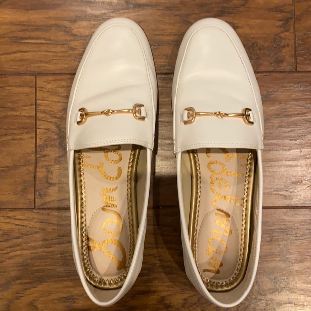 Sam Edelman Lorraine Loafers in Bright White